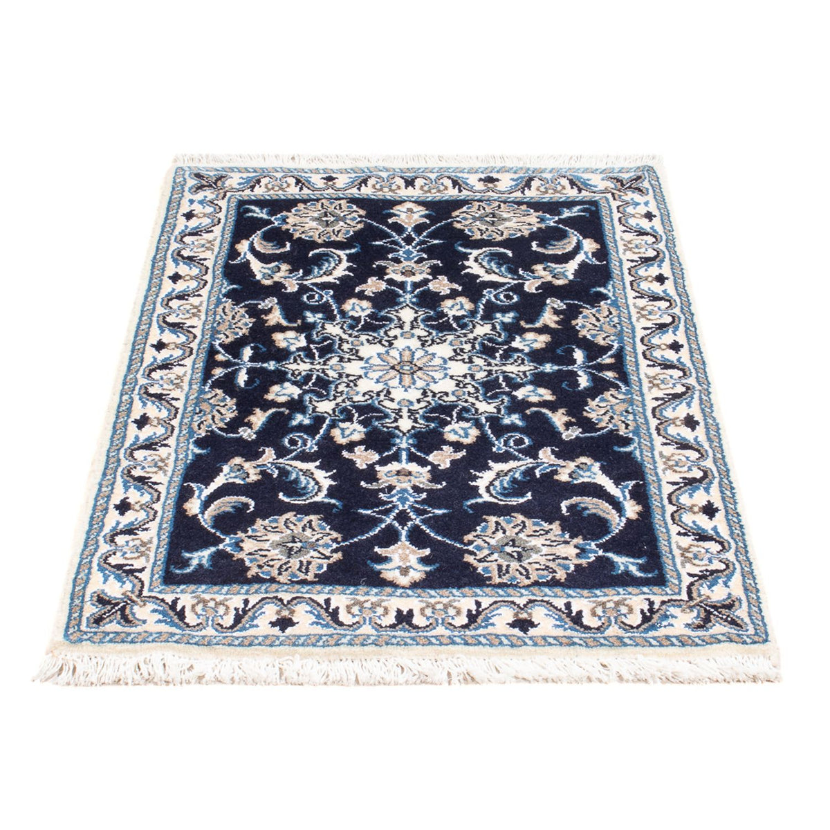 Tappeto Persero - Nain - Reale - 90 x 60 cm - blu scuro