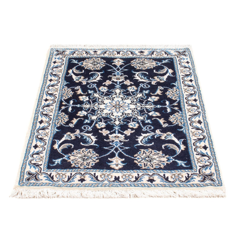Tappeto Persero - Nain - Reale - 90 x 60 cm - blu scuro