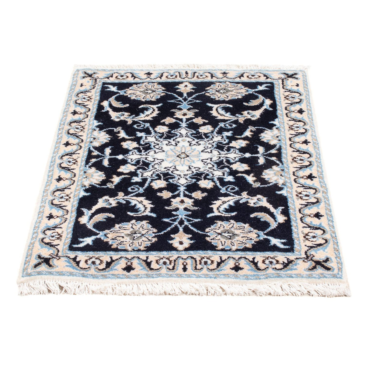 Tappeto Persero - Nain - Reale - 90 x 60 cm - blu scuro