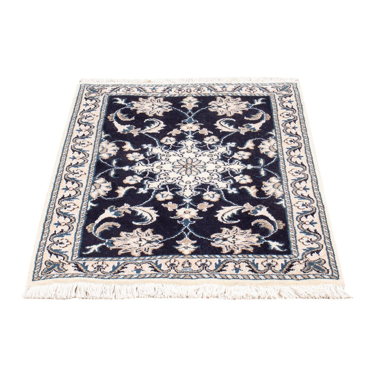 Tappeto Persero - Nain - Reale - 90 x 60 cm - blu scuro