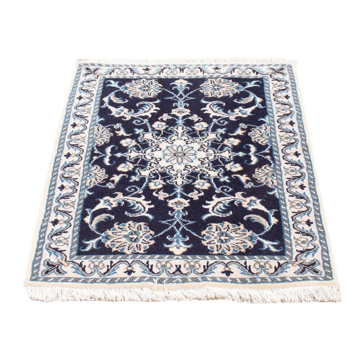 Tappeto Persero - Nain - Reale - 90 x 60 cm - blu scuro