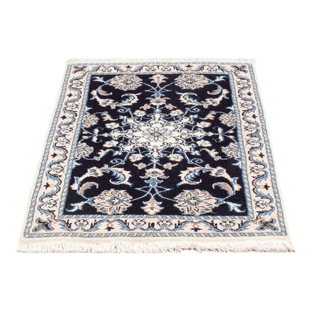 Tappeto Persero - Nain - Reale - 90 x 60 cm - blu scuro