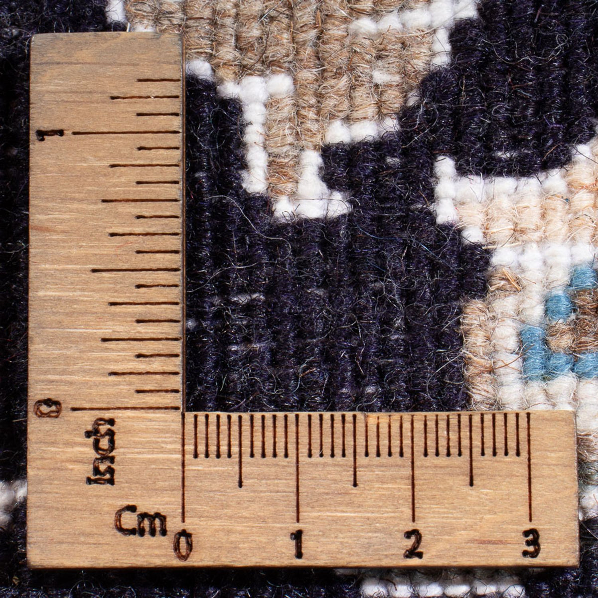 Tappeto Persero - Nain - Reale - 90 x 60 cm - blu scuro