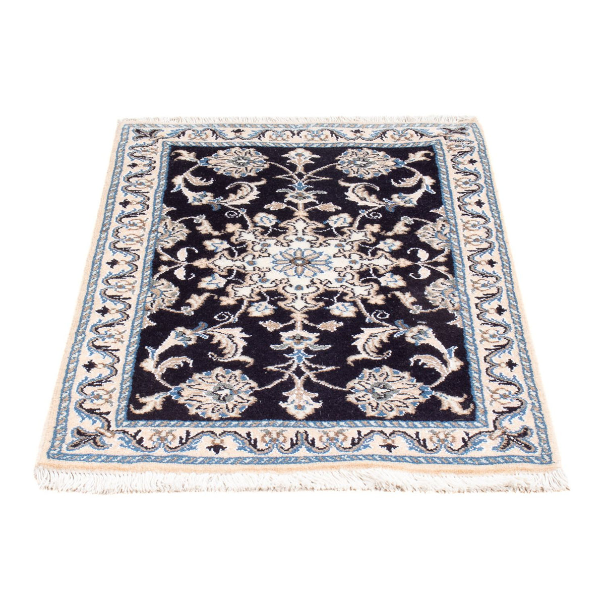 Tappeto Persero - Nain - Reale - 90 x 60 cm - blu scuro