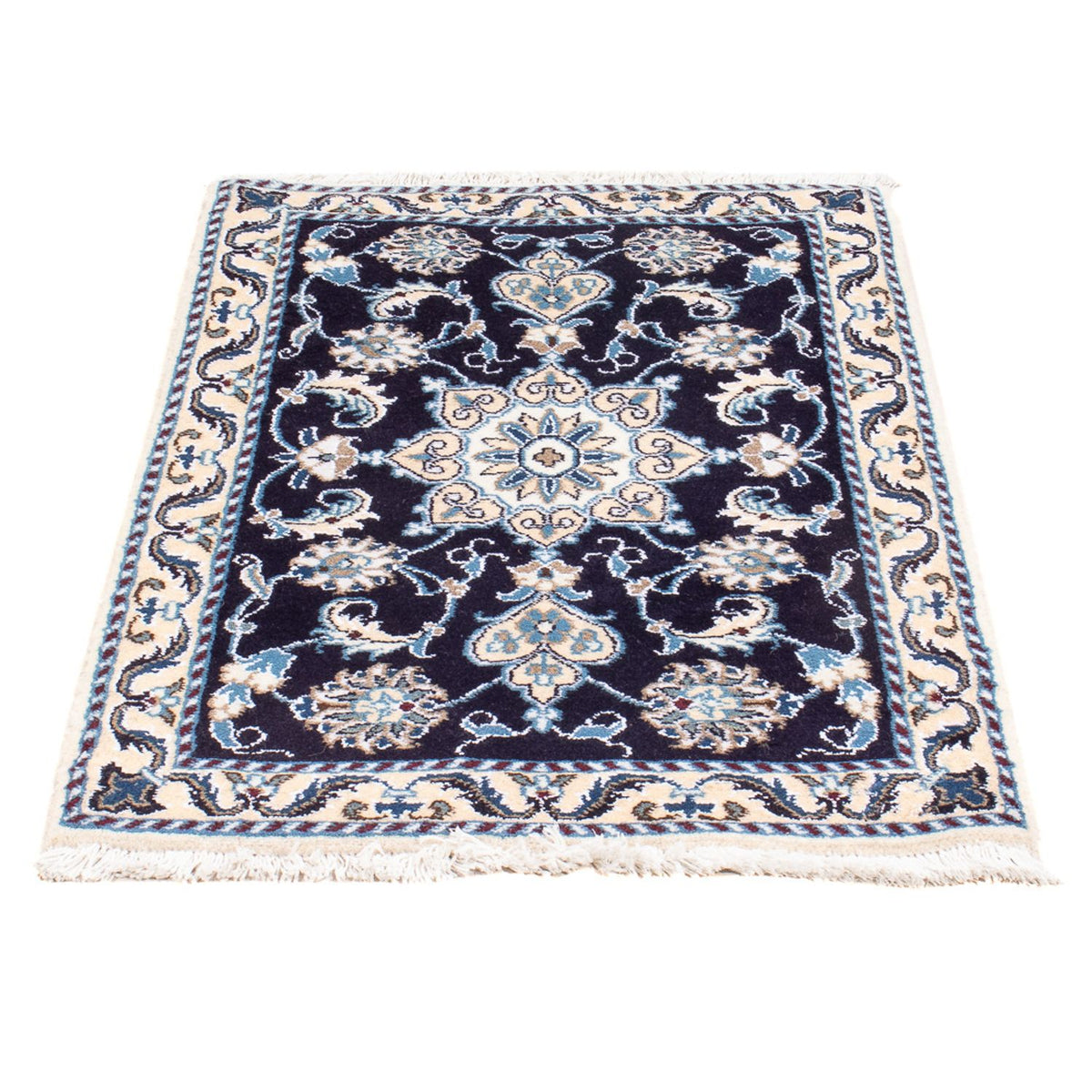 Tappeto Persero - Nain - Reale - 90 x 60 cm - blu scuro