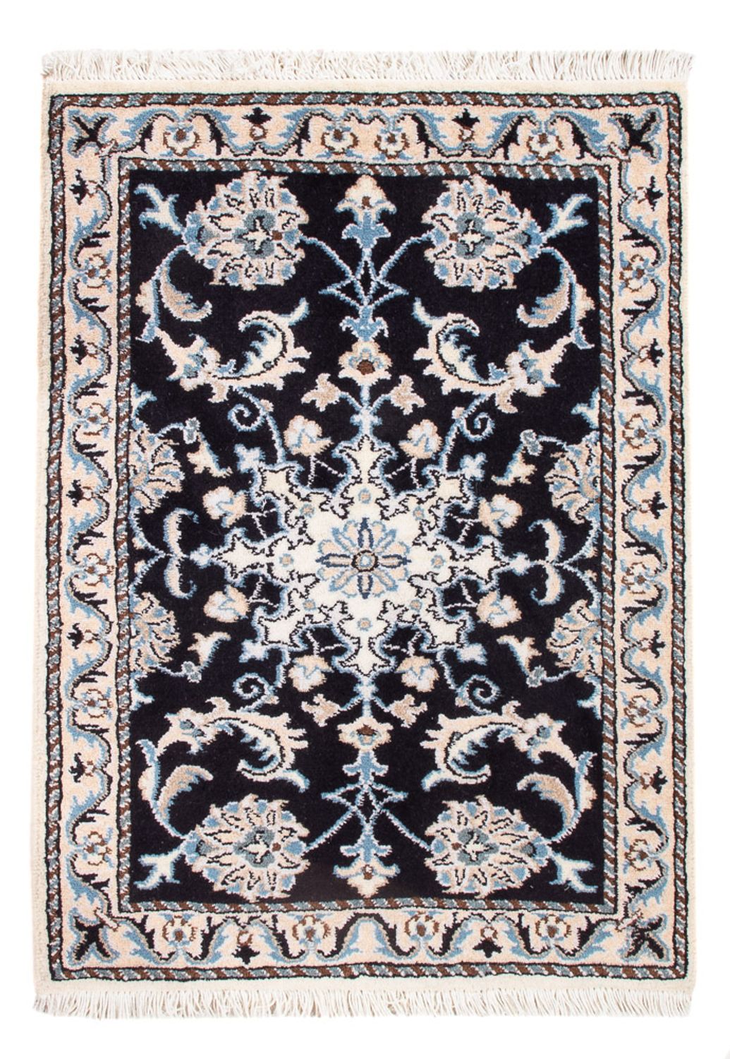 Tappeto Persero - Nain - Reale - 90 x 60 cm - blu scuro