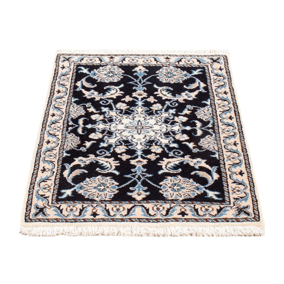 Tappeto Persero - Nain - Reale - 90 x 60 cm - blu scuro