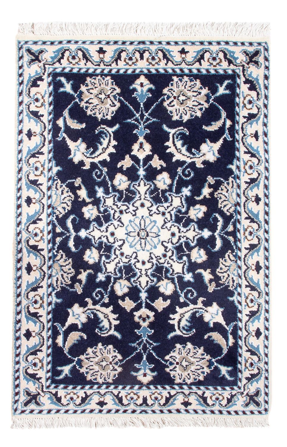 Tappeto Persero - Nain - Reale - 90 x 60 cm - blu scuro