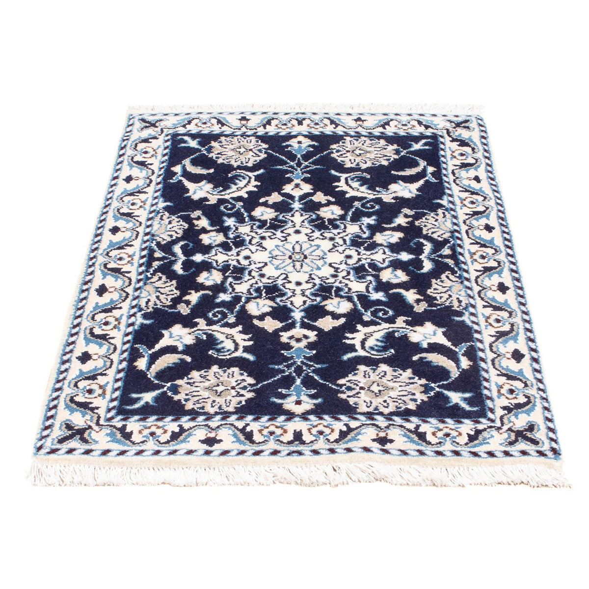 Tappeto Persero - Nain - Reale - 90 x 60 cm - blu scuro