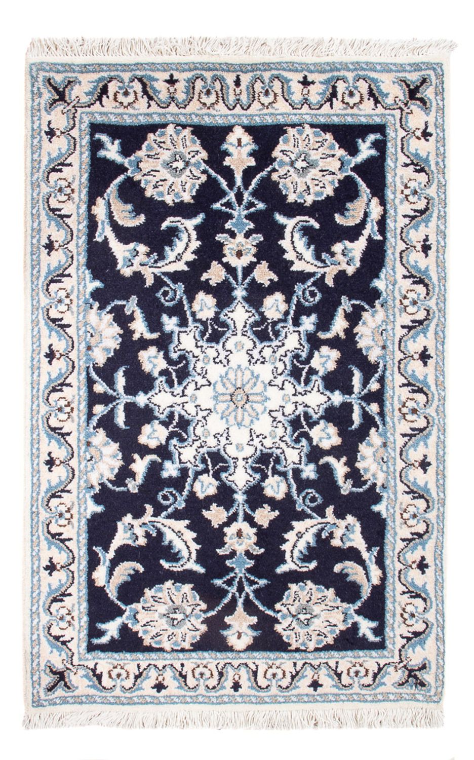 Tappeto Persero - Nain - Reale - 90 x 60 cm - blu scuro