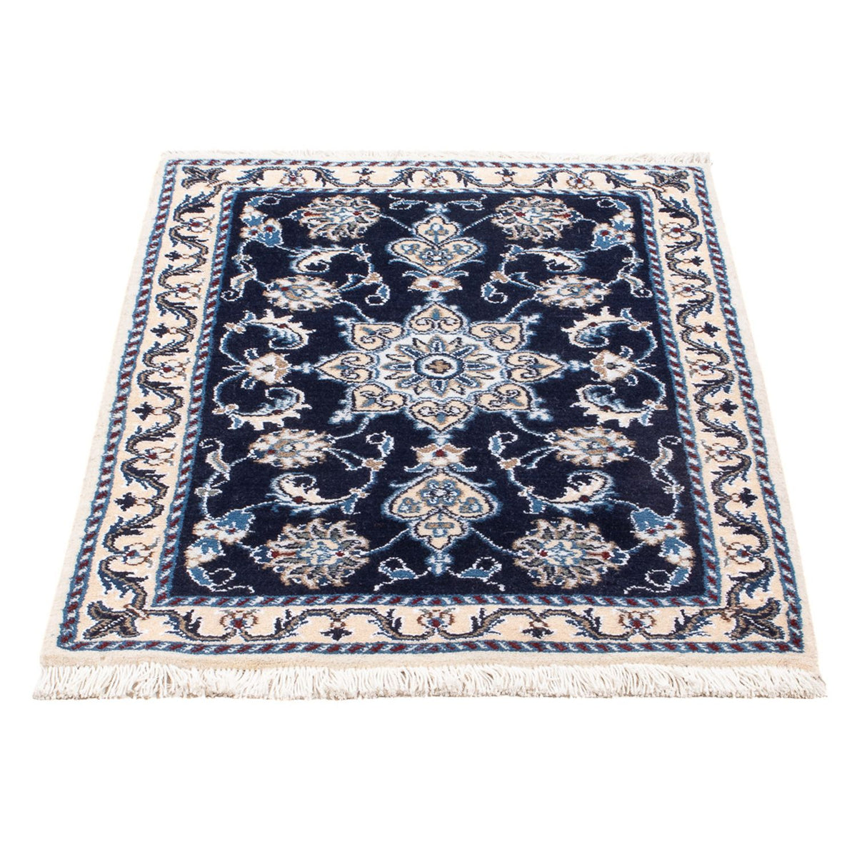Tappeto Persero - Nain - Reale - 90 x 60 cm - blu scuro