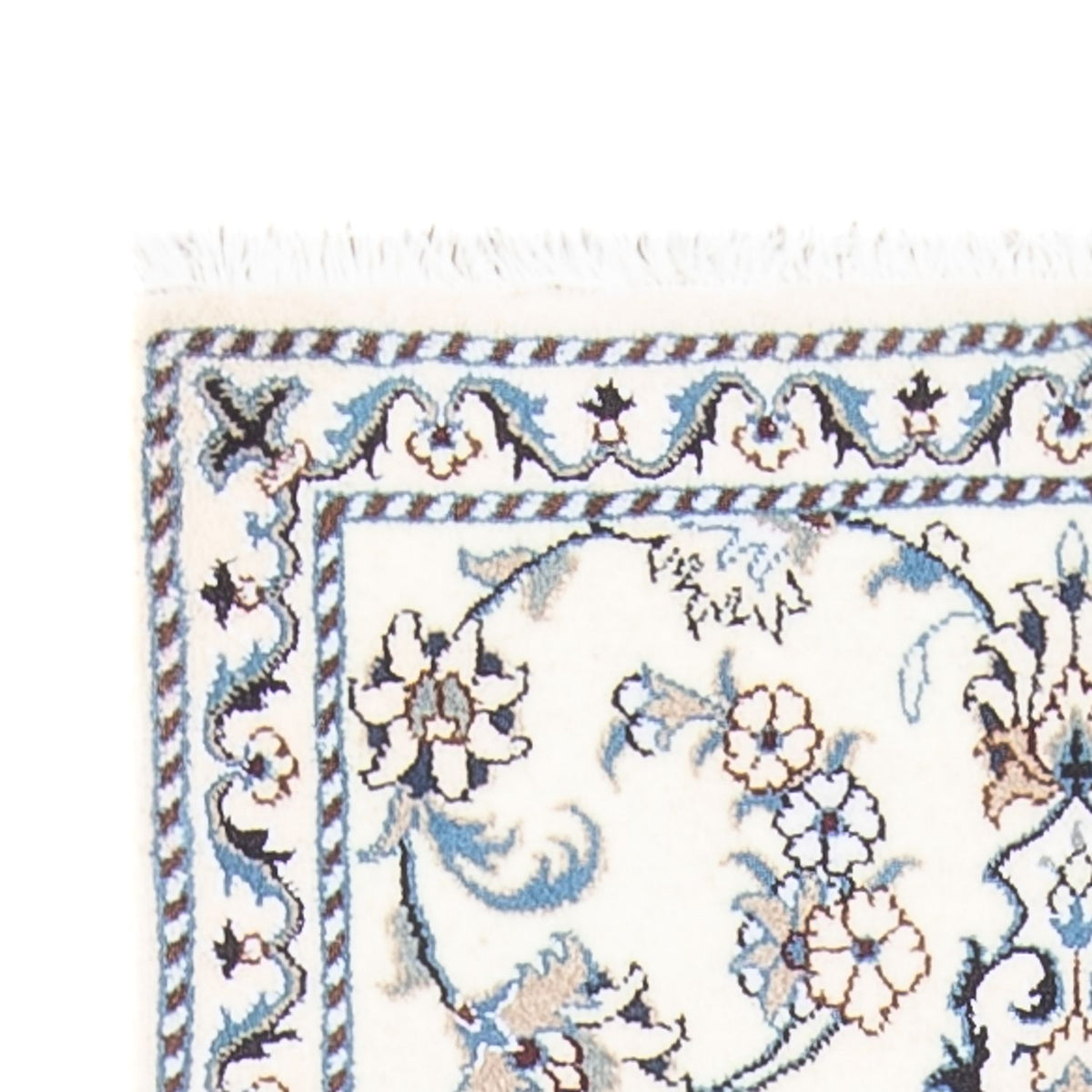 Tappeto corsia Tappeto Persero - Nain - 194 x 80 cm - argento