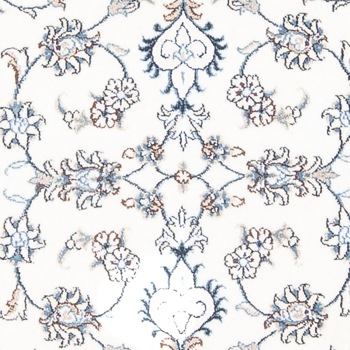 Tappeto corsia Tappeto Persero - Nain - 196 x 77 cm - argento