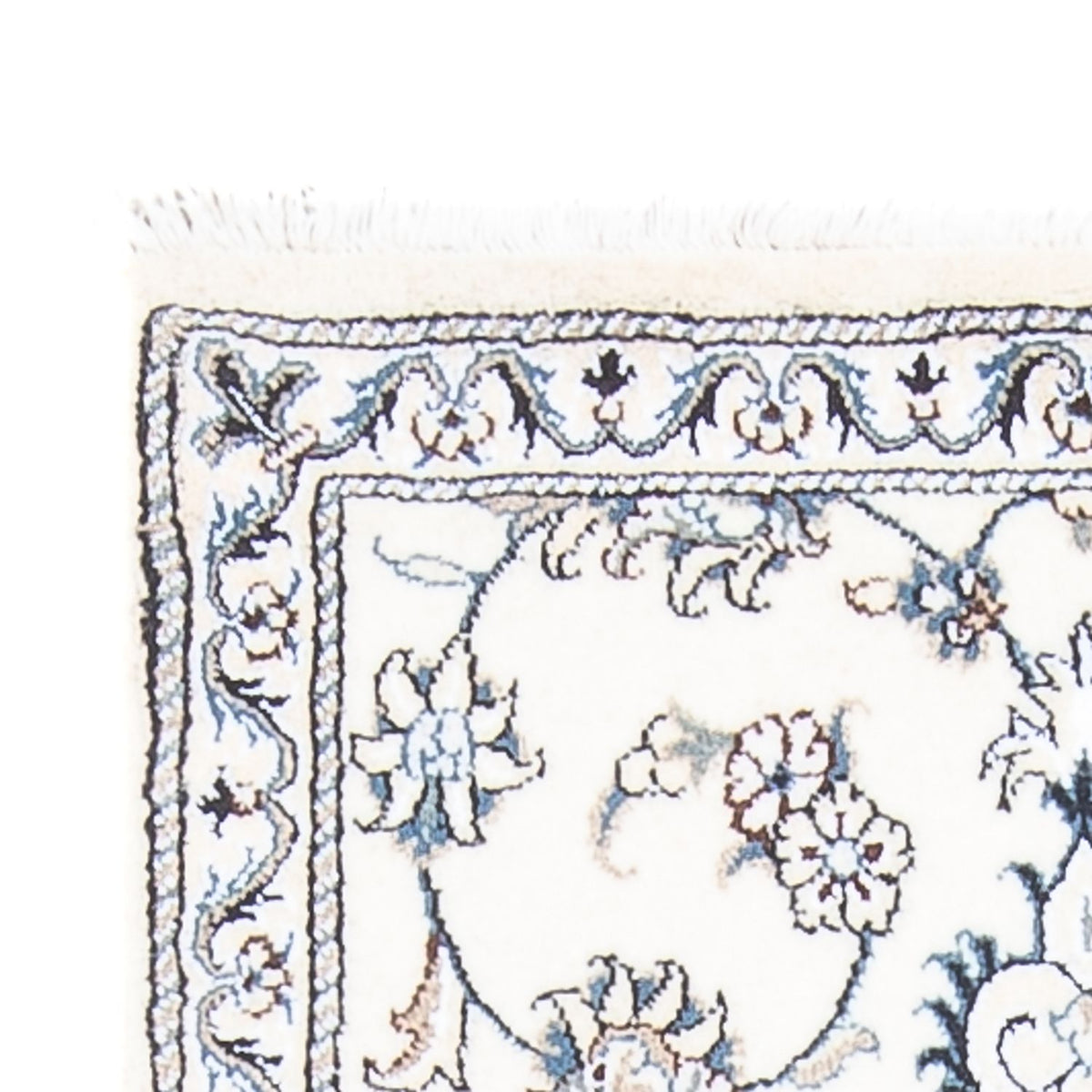 Tappeto corsia Tappeto Persero - Nain - 196 x 77 cm - argento