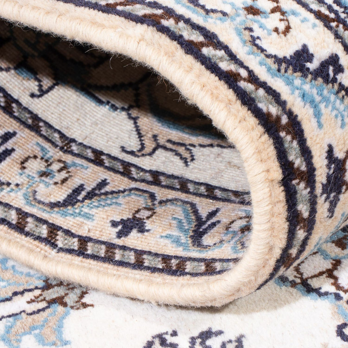 Tappeto corsia Tappeto Persero - Nain - 198 x 78 cm - argento