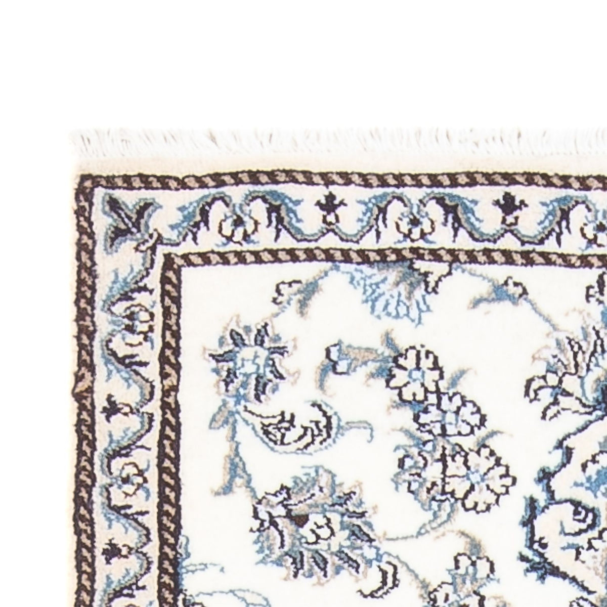 Tappeto corsia Tappeto Persero - Nain - 188 x 84 cm - argento