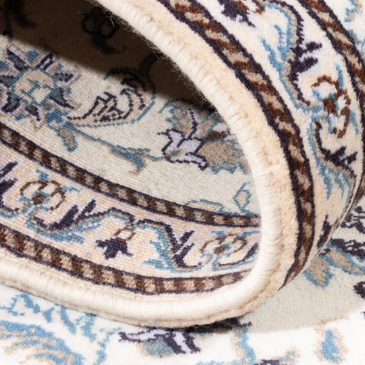 Tappeto corsia Tappeto Persero - Nain - 188 x 84 cm - argento