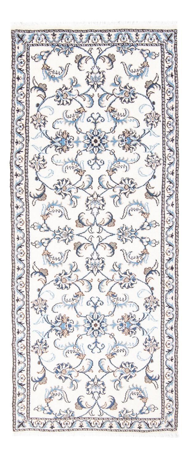 Tappeto corsia Tappeto Persero - Nain - 200 x 80 cm - argento