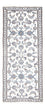 Tappeto corsia Tappeto Persero - Nain - 202 x 78 cm - argento