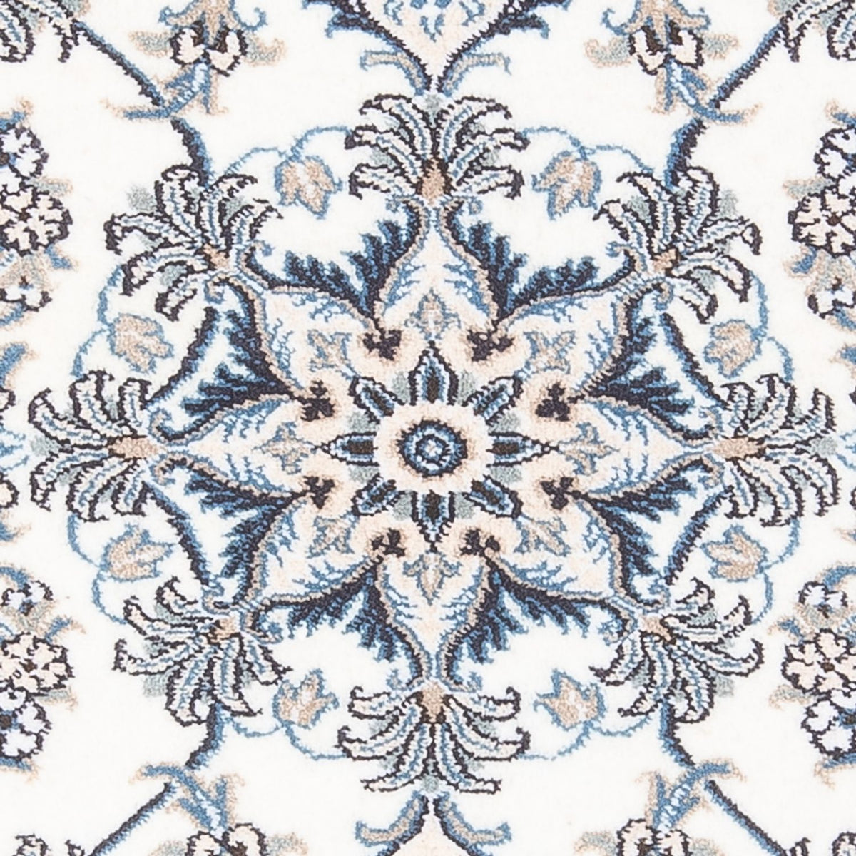 Tappeto Persero - Nain - 140 x 90 cm - argento