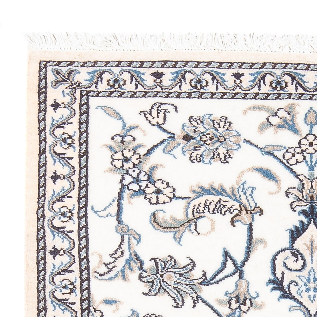 Tappeto Persero - Nain - 140 x 90 cm - argento