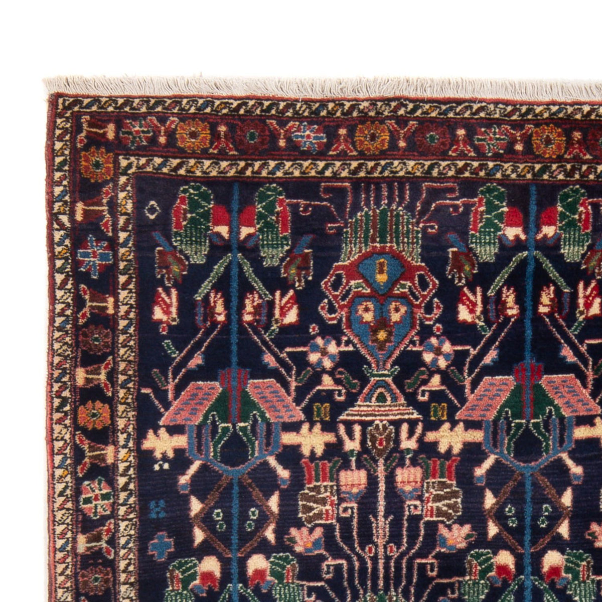 Tappeto Persero - Nomade - 210 x 148 cm - blu scuro