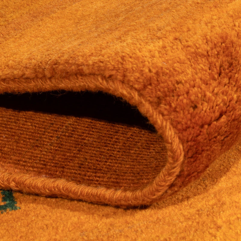 Tappeto Gabbeh - Persero - 175 x 119 cm - arancione