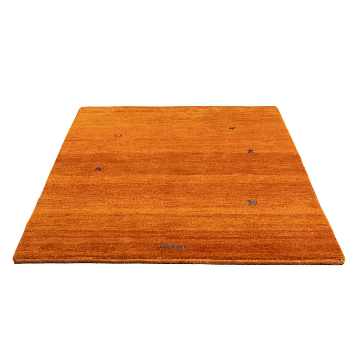 Tappeto Gabbeh - Persero - 175 x 119 cm - arancione
