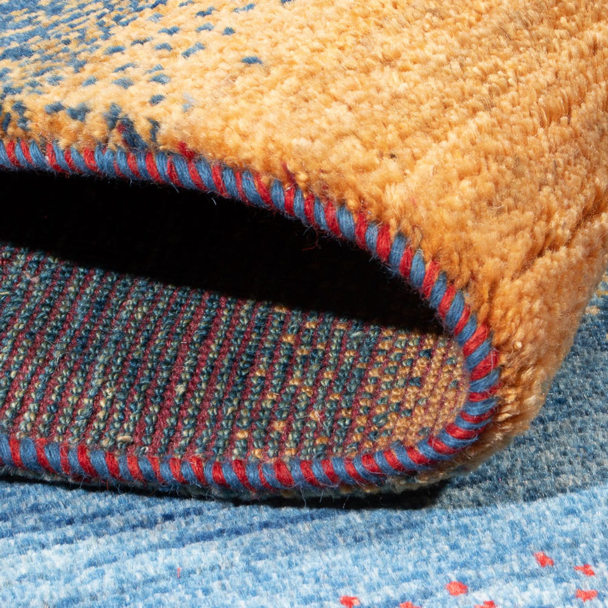 Tappeto Gabbeh - Persero - 185 x 126 cm - multicolore