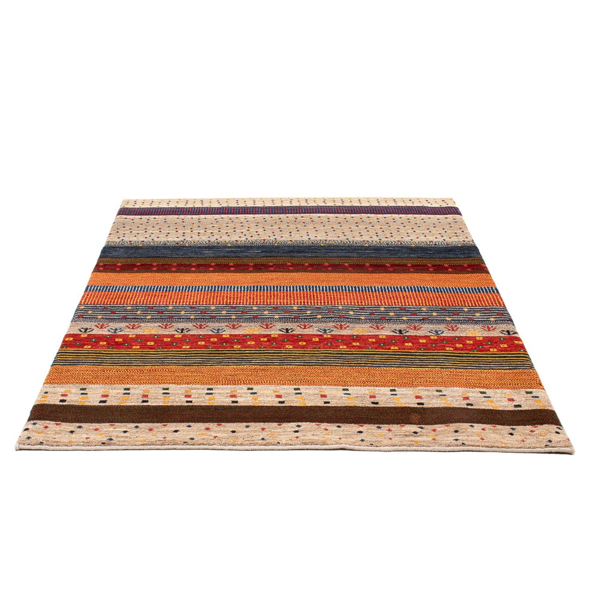 Tappeto Gabbeh - Persero - 177 x 123 cm - multicolore
