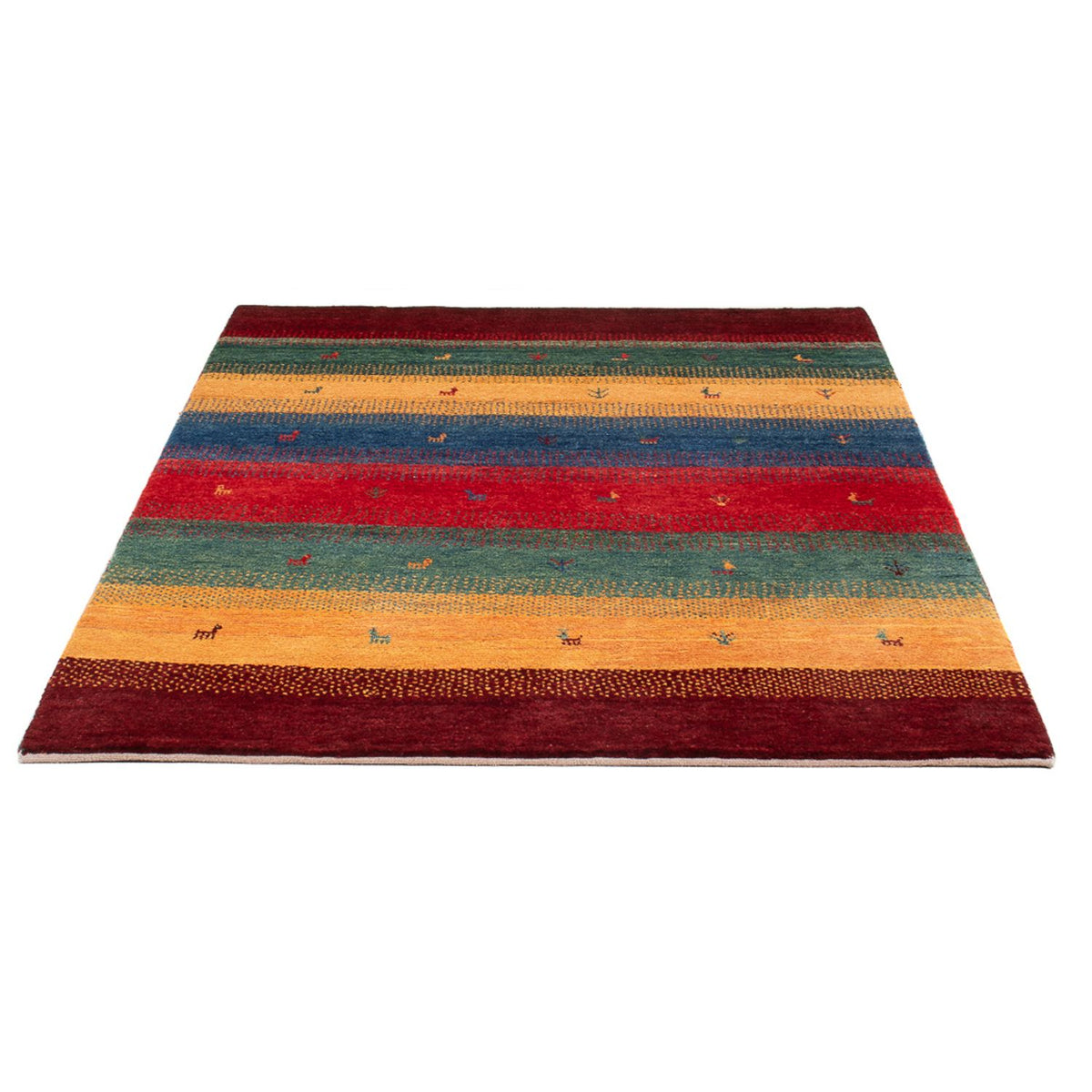 Tappeto Gabbeh - Persero - 160 x 120 cm - multicolore