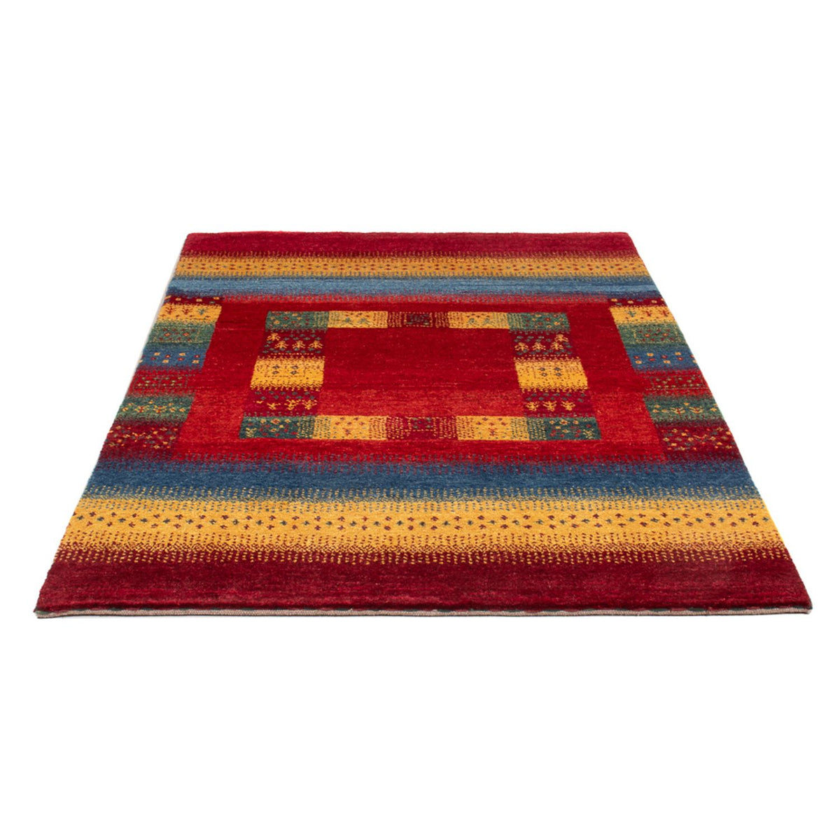 Tappeto Gabbeh - Persero - 188 x 121 cm - multicolore