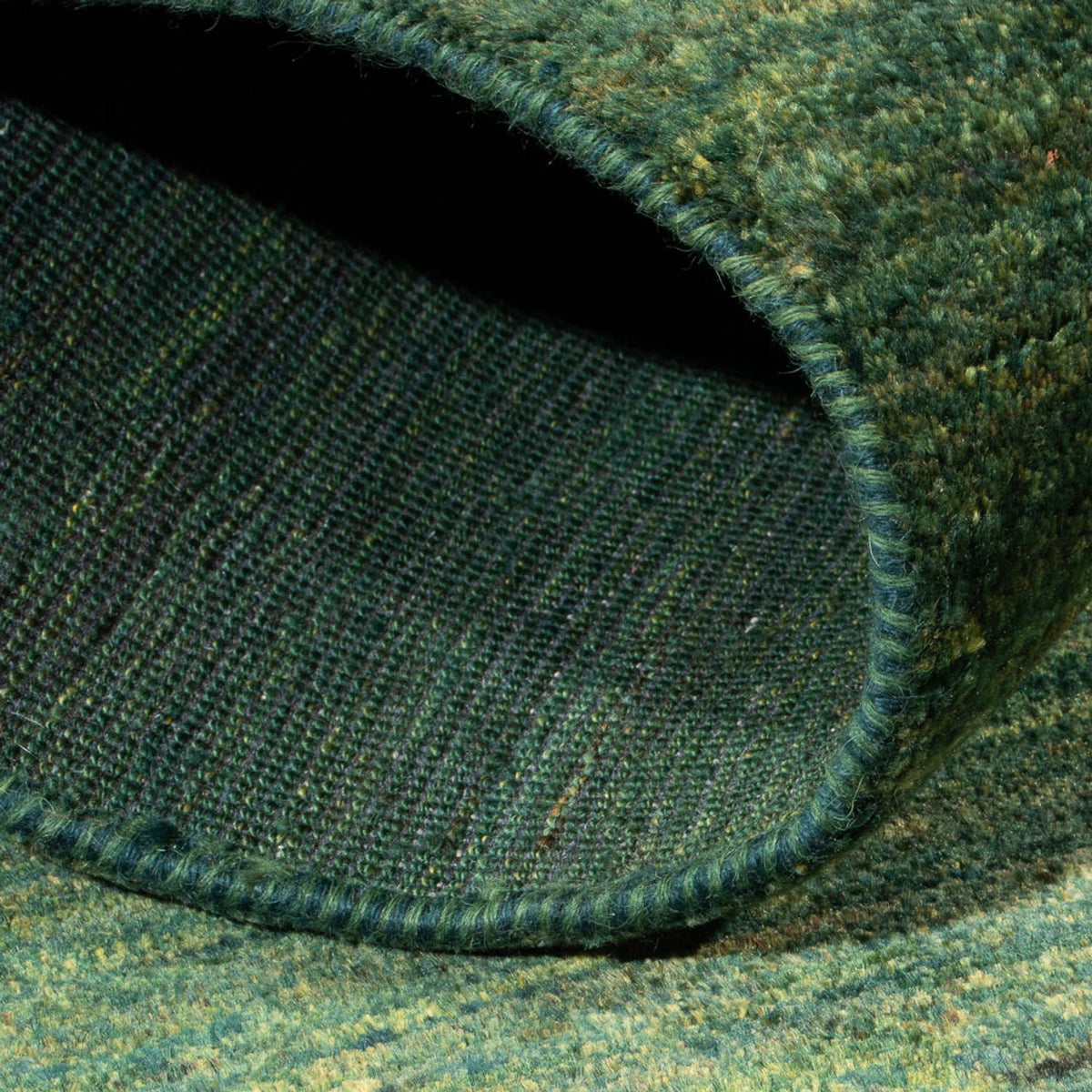 Tappeto Gabbeh - Persero - 182 x 116 cm - verde menta