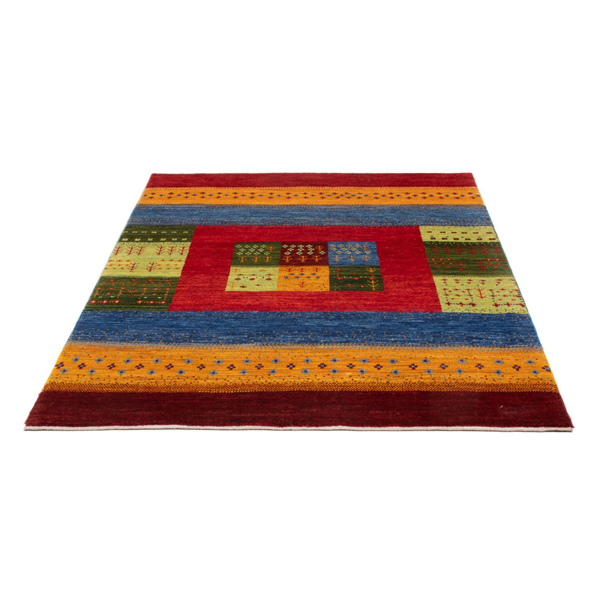 Tappeto Gabbeh - Persero - 178 x 119 cm - multicolore