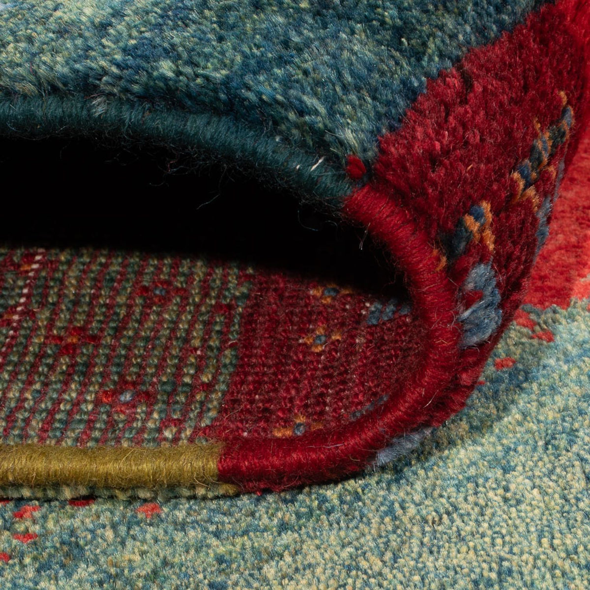 Tappeto Gabbeh - Persero - 182 x 117 cm - multicolore