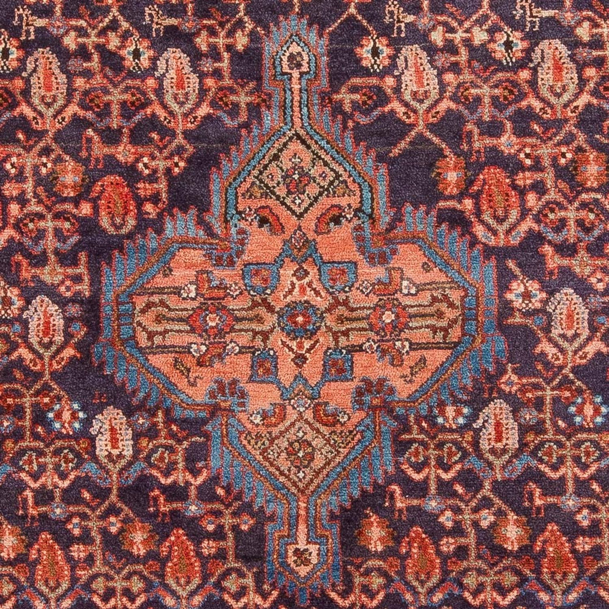 Tappeto Persero - Nomade - 215 x 132 cm - blu scuro