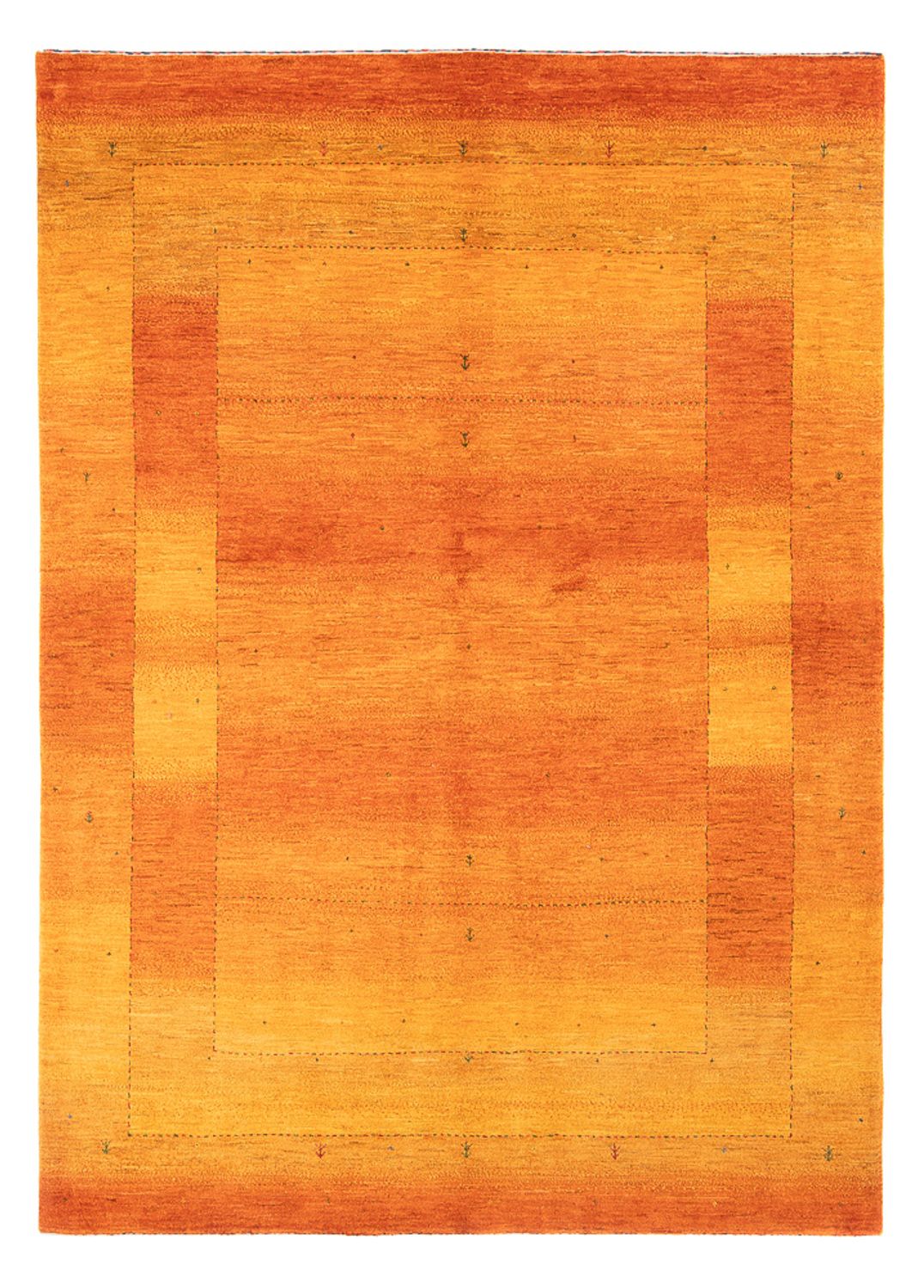 Tappeto Gabbeh - Loribaft Persero - 235 x 176 cm - arancione