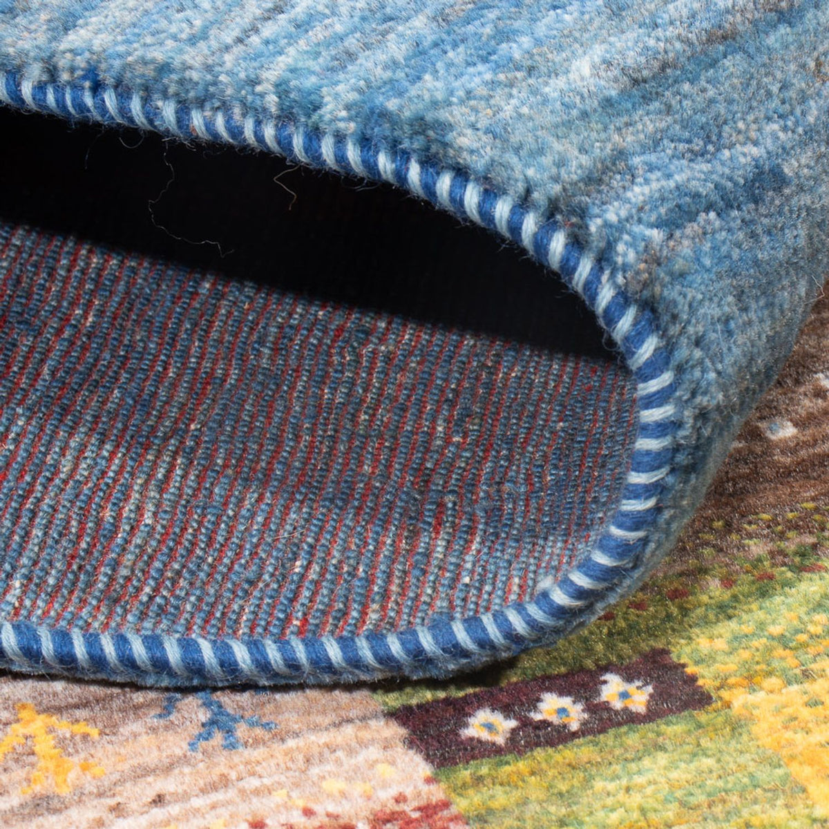 Tappeto Gabbeh - Loribaft Persero - 237 x 180 cm - multicolore