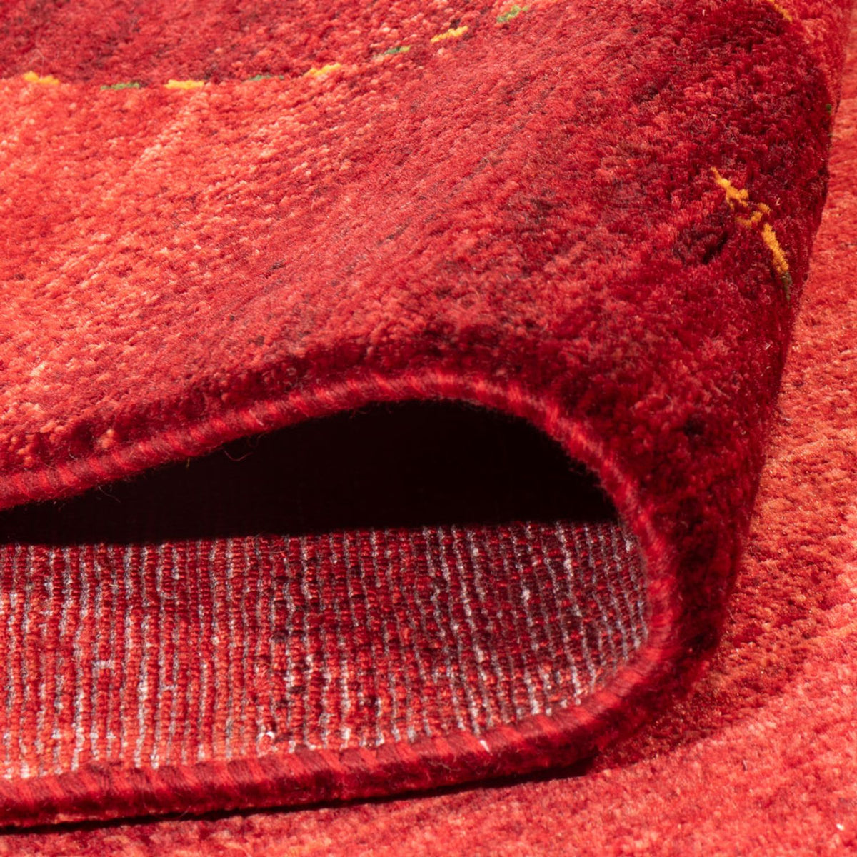 Tappeto Gabbeh - Loribaft Persero - 240 x 183 cm - rosso