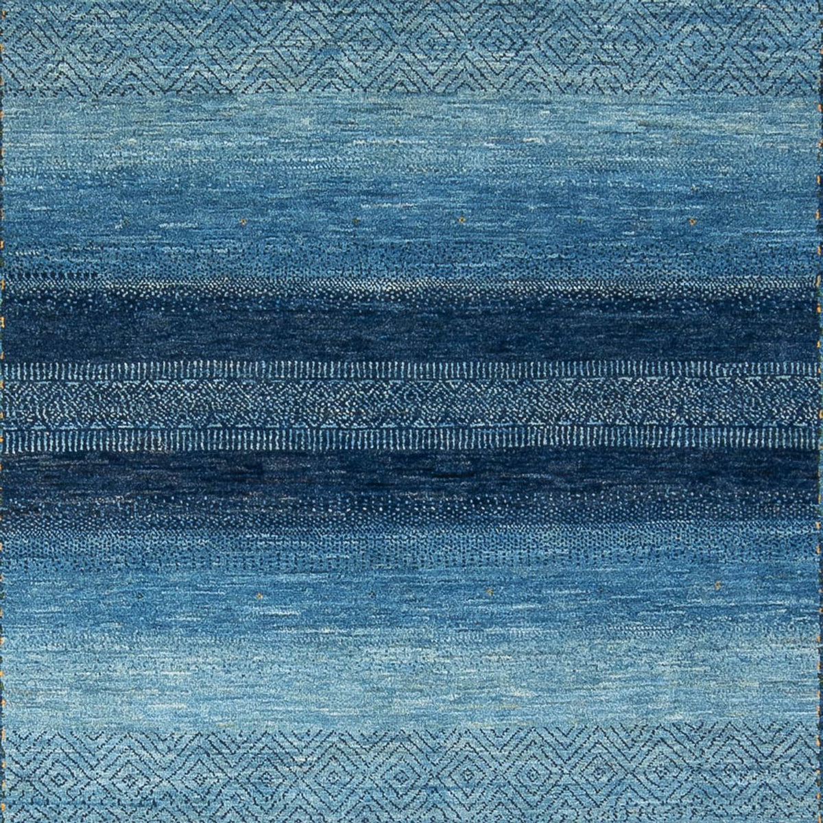 Tappeto Gabbeh - Loribaft Persero - 286 x 212 cm - blu mare