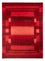 Tappeto Gabbeh - Loribaft Persero - 302 x 222 cm - rosso