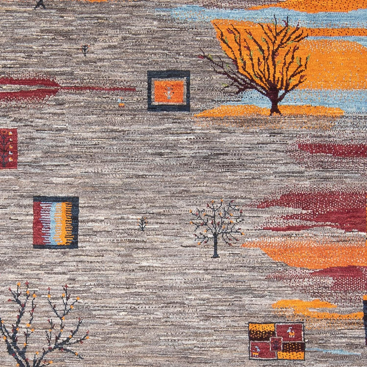 Tappeto Gabbeh - Loribaft Persero - 276 x 204 cm - multicolore