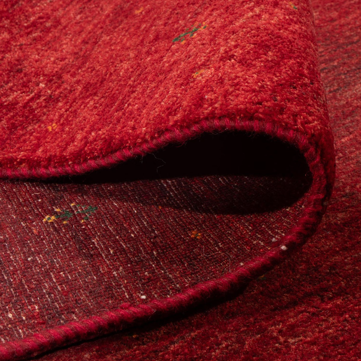 Tappeto Gabbeh - Loribaft Persero - 302 x 219 cm - rosso