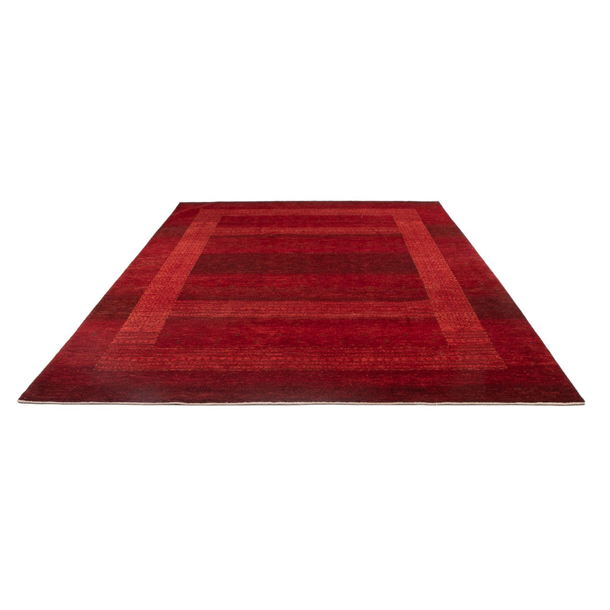Tappeto Gabbeh - Loribaft Persero - 302 x 219 cm - rosso