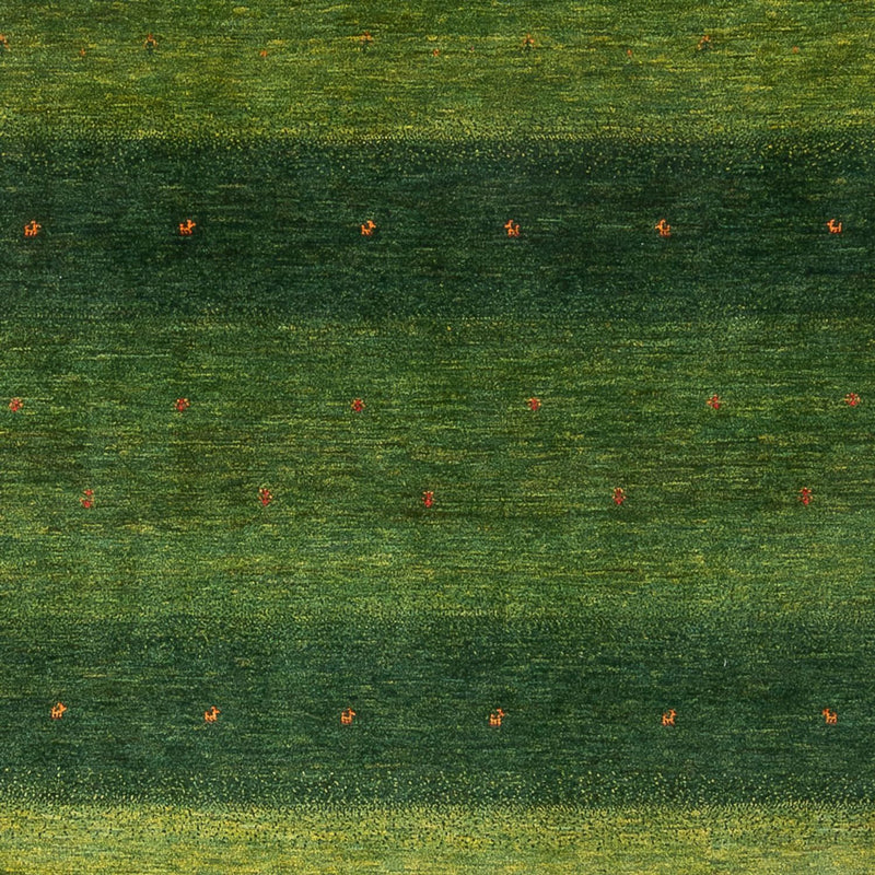Tappeto Gabbeh - Loribaft Persero - 306 x 212 cm - verde