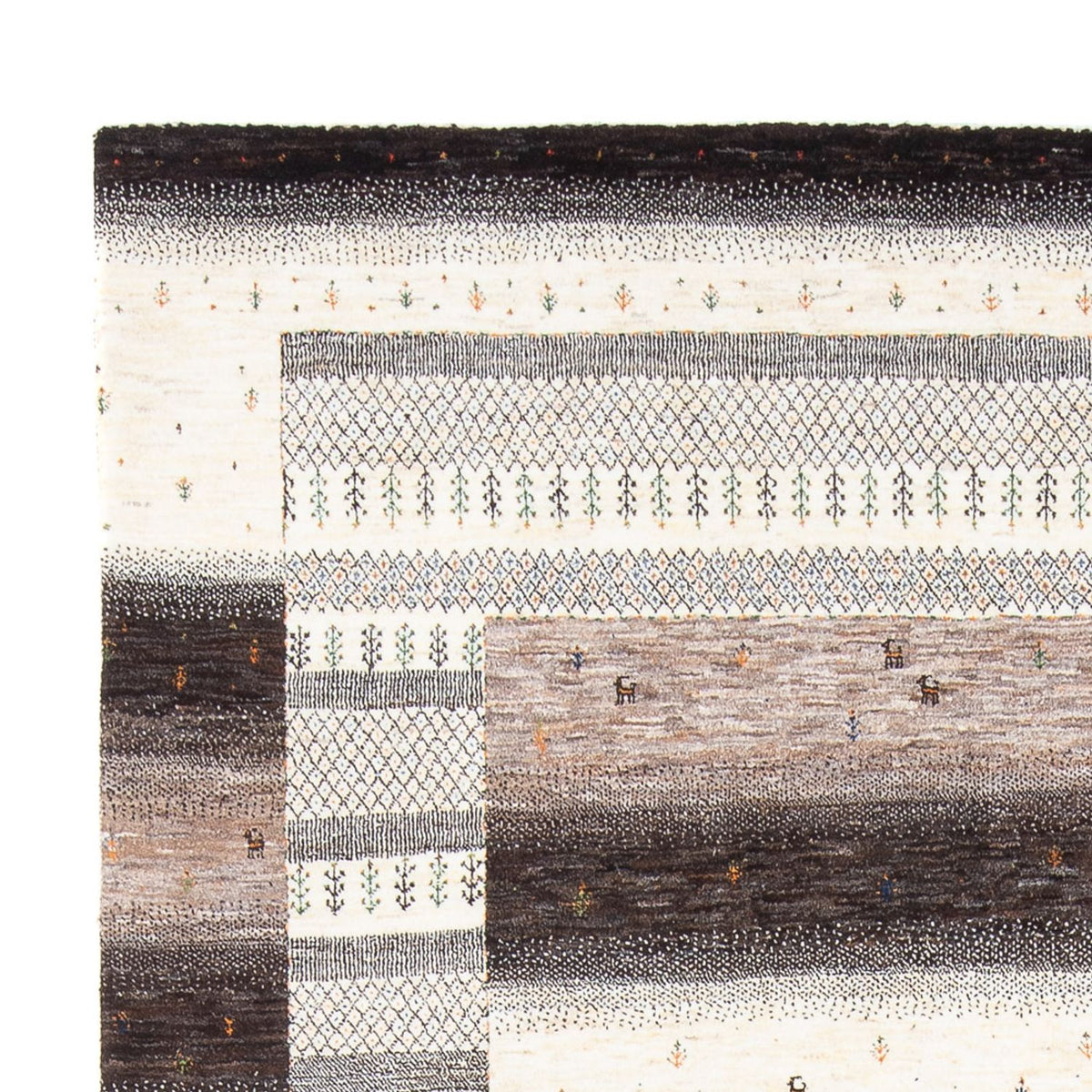 Tappeto Gabbeh - Loribaft Persero - 307 x 216 cm - multicolore