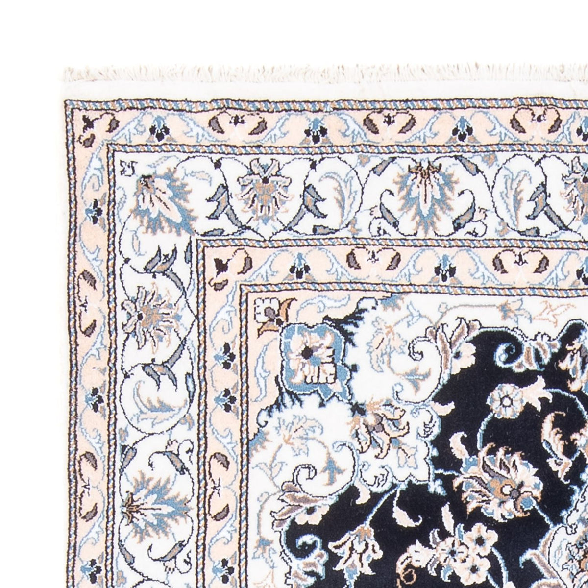 Tappeto Persero - Nain - Reale - 202 x 145 cm - blu scuro