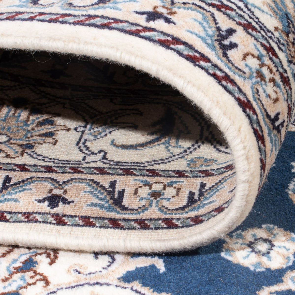 Tappeto Persero - Nain - Reale - 197 x 147 cm - blu