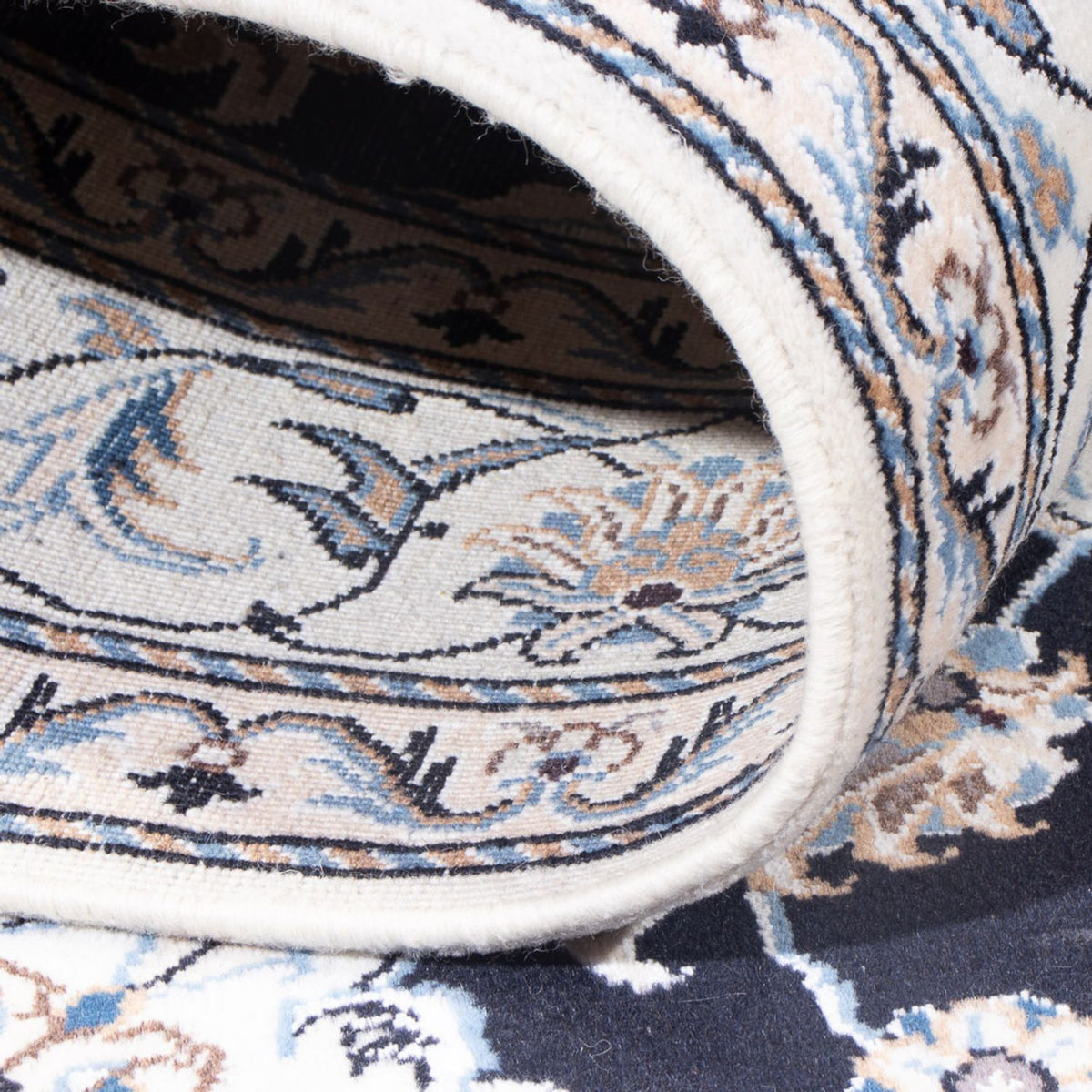 Tappeto Persero - Nain - Reale - 210 x 145 cm - blu scuro