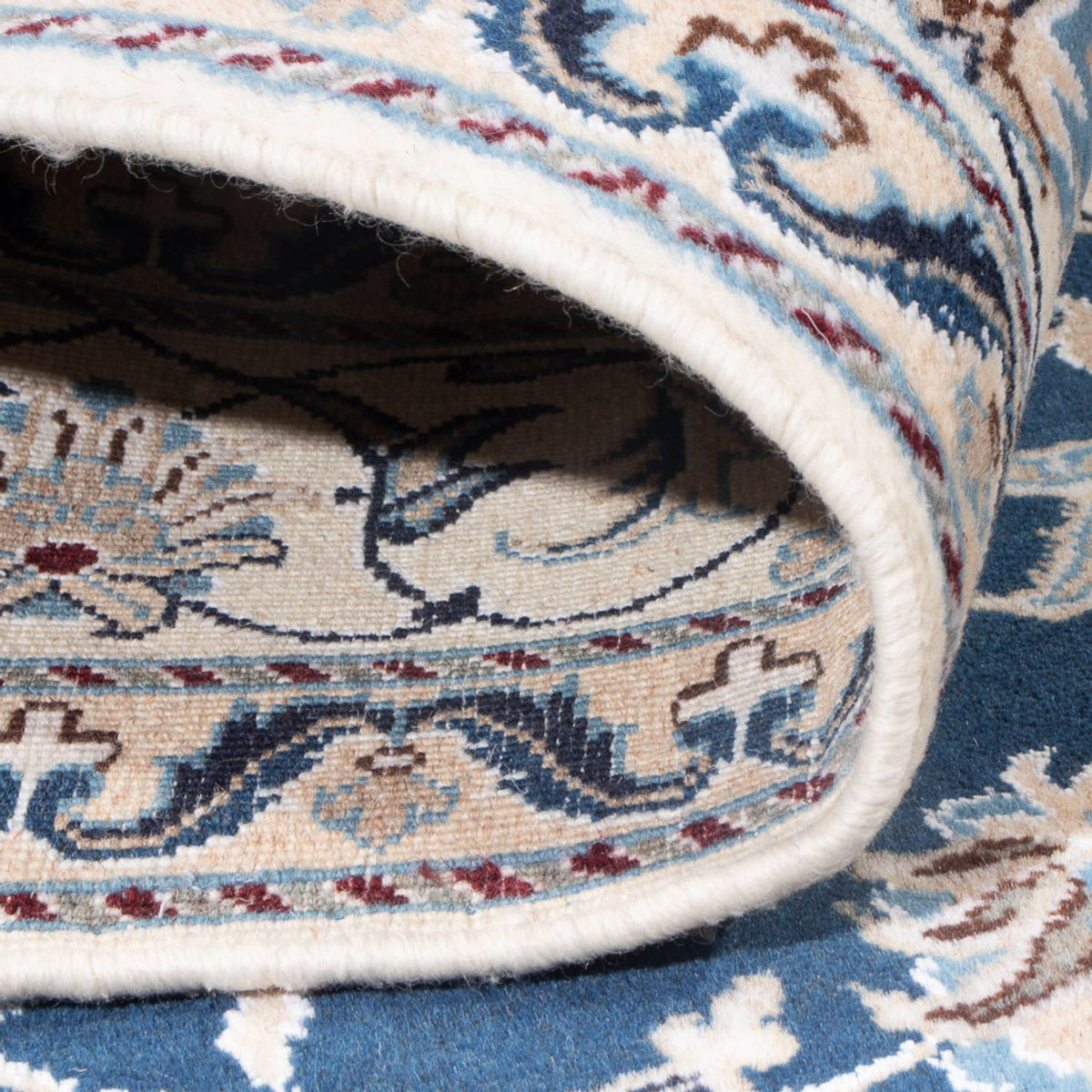 Tappeto Persero - Nain - Reale - 206 x 149 cm - blu